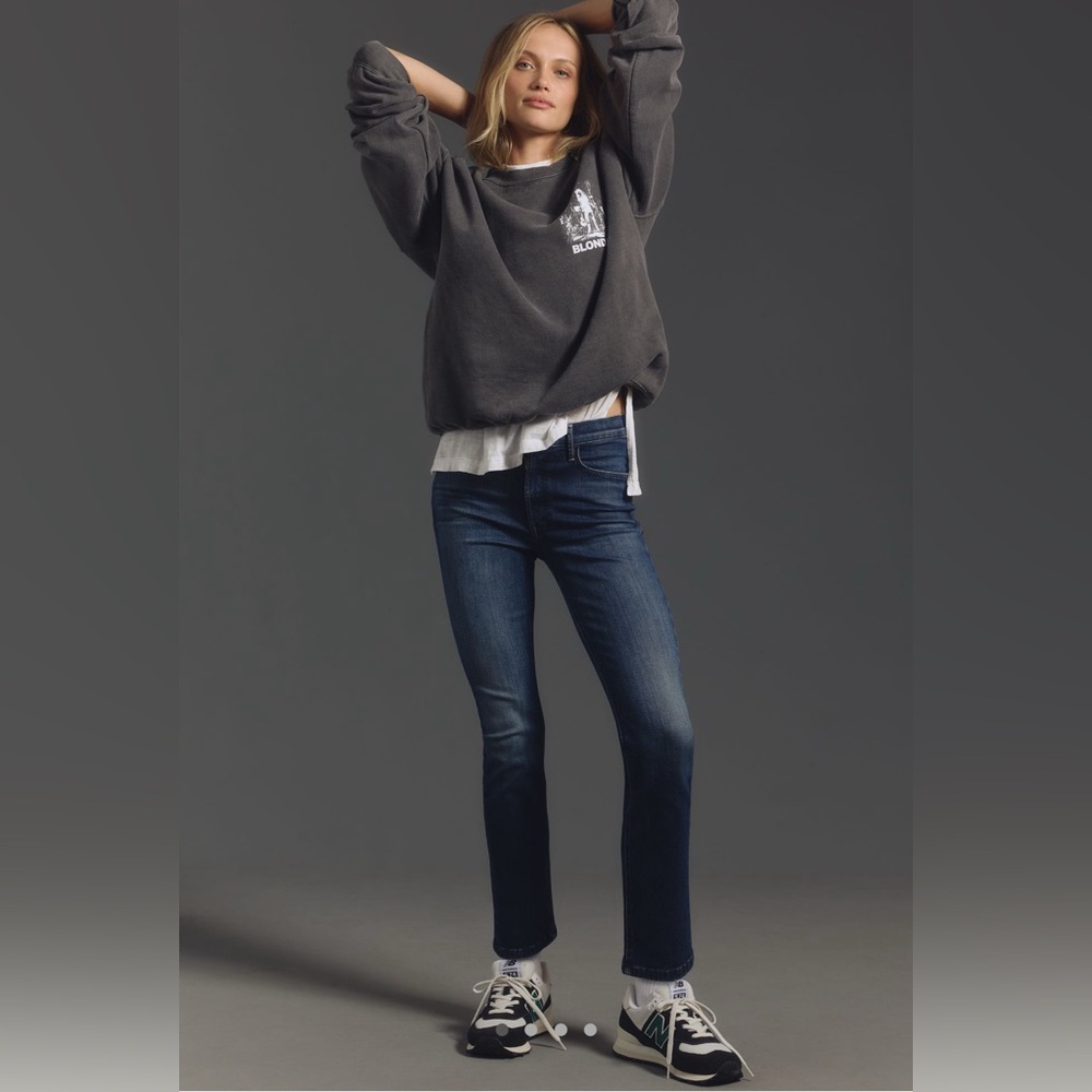 MOTHER Blue Skinny Jeans with Classic Style